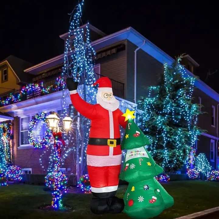 Inflatables with Light for Christmas Party